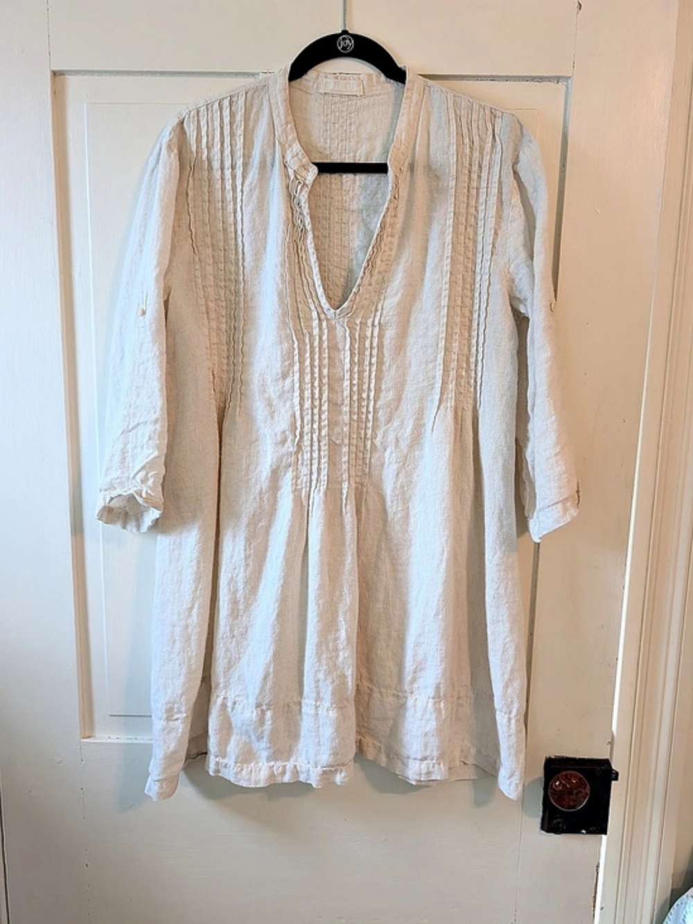 CP Shades Linen Tunic White Size Medium